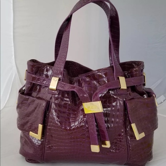SOLD Michael Kors Beverly Patent Leather Handbag - Picture 3 of 8